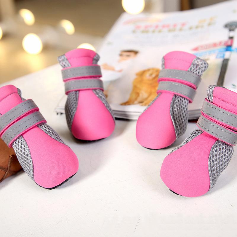 Dogs and Cats Boutique 4 Pink / M Teddy Dog Shoes