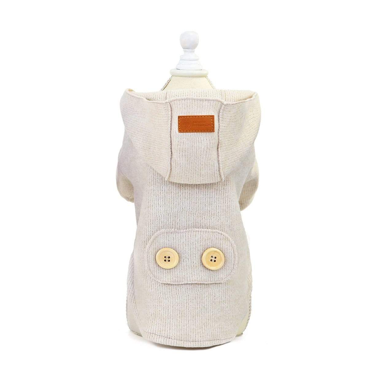 Dogs and Cats Boutique 5 Beige / M Pet Woolen Coat