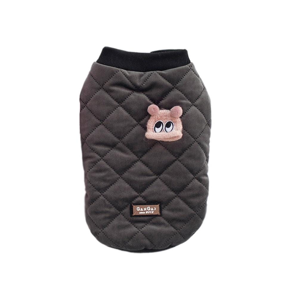 Dogs and Cats Boutique 5 Black / S Purfect Touch Quilted Winter Dog Coat