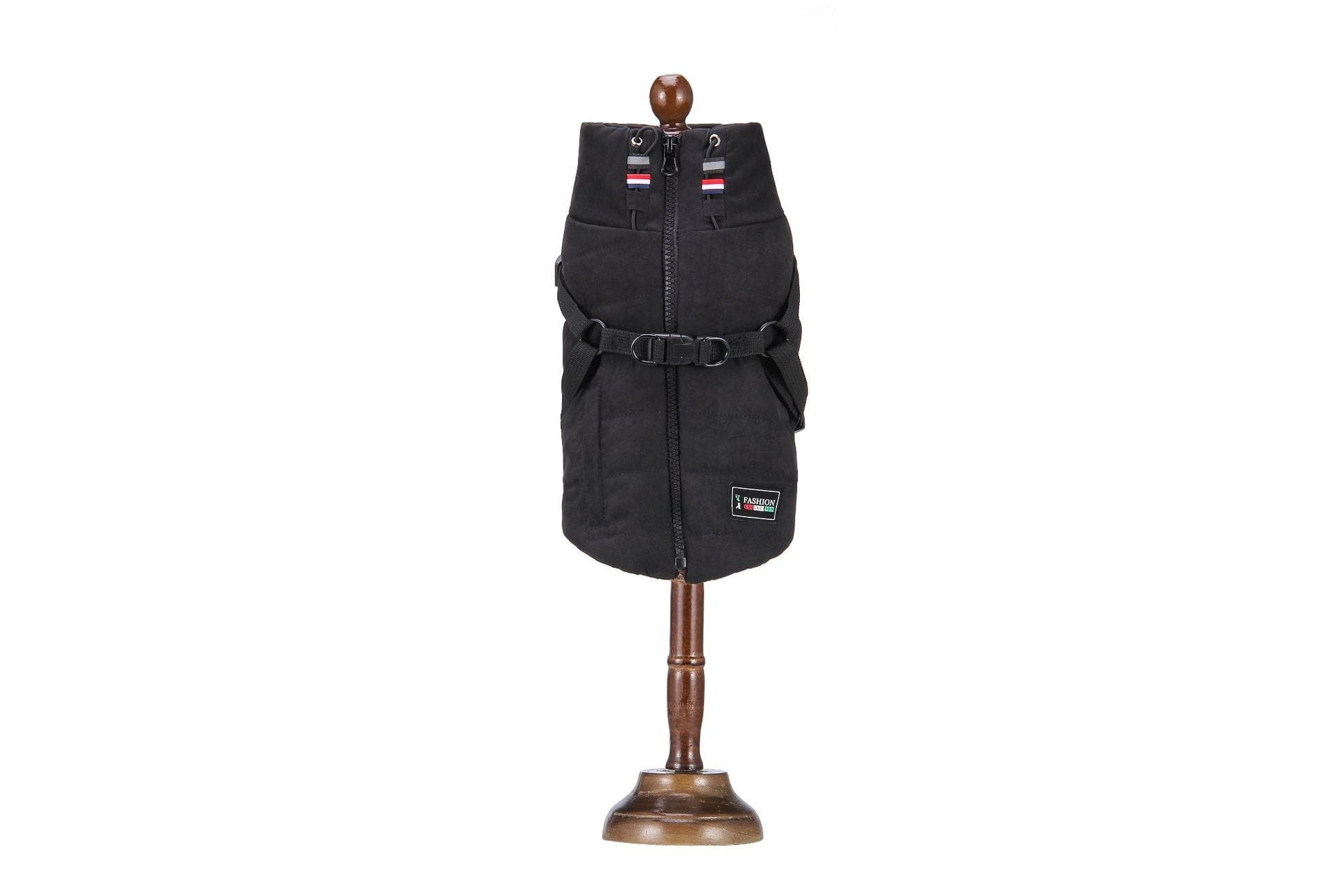 Dogs and Cats Boutique 5 Black / S Teddy Insulated Dog Vest