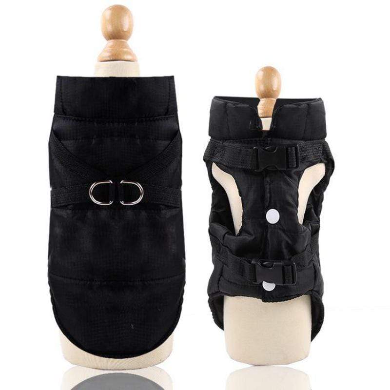 Dogs and Cats Boutique 5 Black / XXL Waterproof Cold Burst Pet Vest Coat