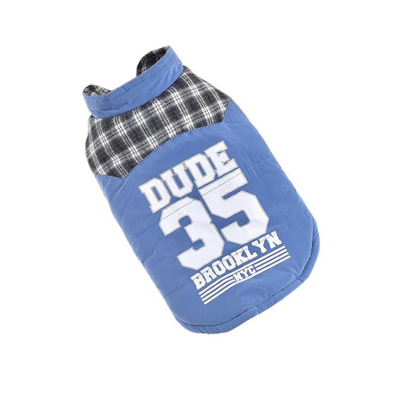 Dogs and Cats Boutique 5 Brooklyn Dude Plaid Dog Jacket