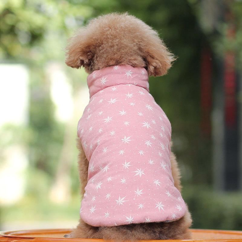 Dogs and Cats Boutique 5 Double Sided High Collar Dog Winter Coat