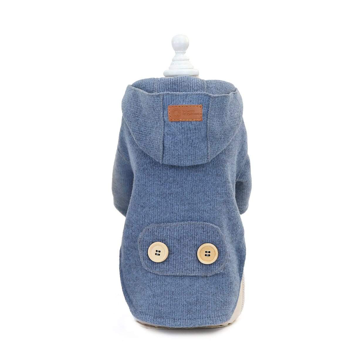 Dogs and Cats Boutique 5 Grey blue / XXL Pet Woolen Coat