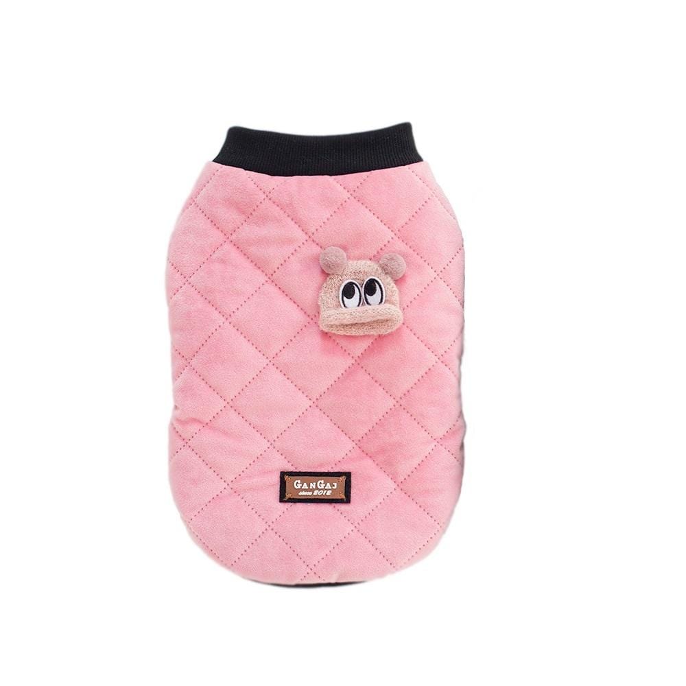 Dogs and Cats Boutique 5 Pink / S Purfect Touch Quilted Winter Dog Coat