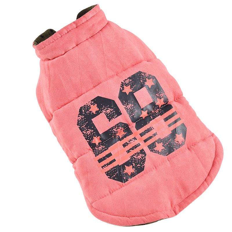 Dogs and Cats Boutique 5 Red / XS Winter Stars Double-sided Vest