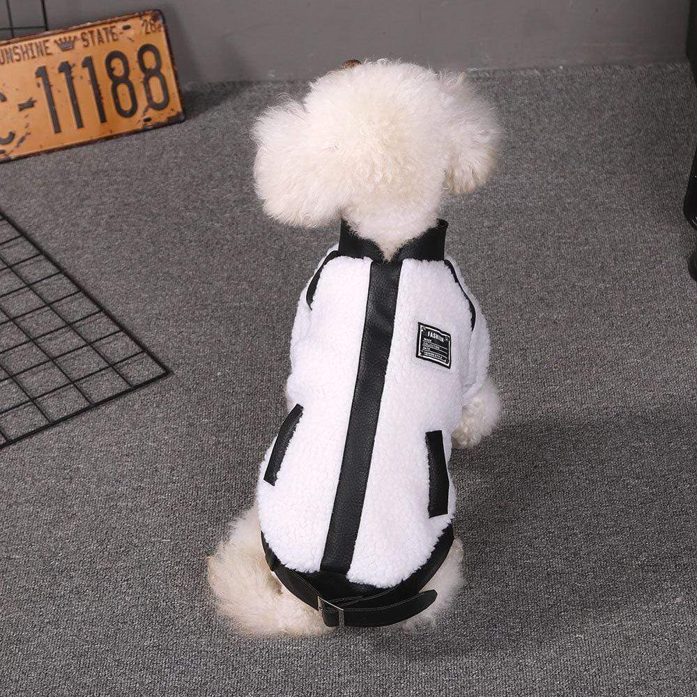 Dogs and Cats Boutique 5 White / XS Warm And Fuzzy Winter Dog Jacket