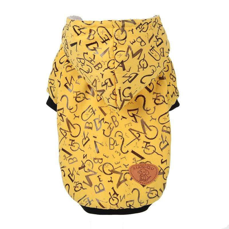 Dogs and Cats Boutique 5 Yellow / XS Doing Math Calculations Hoodie