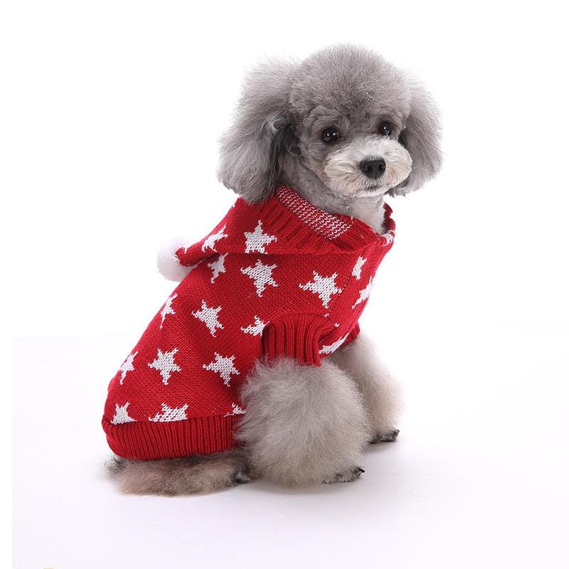 Dogs and Cats Boutique 6 Christmas Warm Spirit Dog Sweater