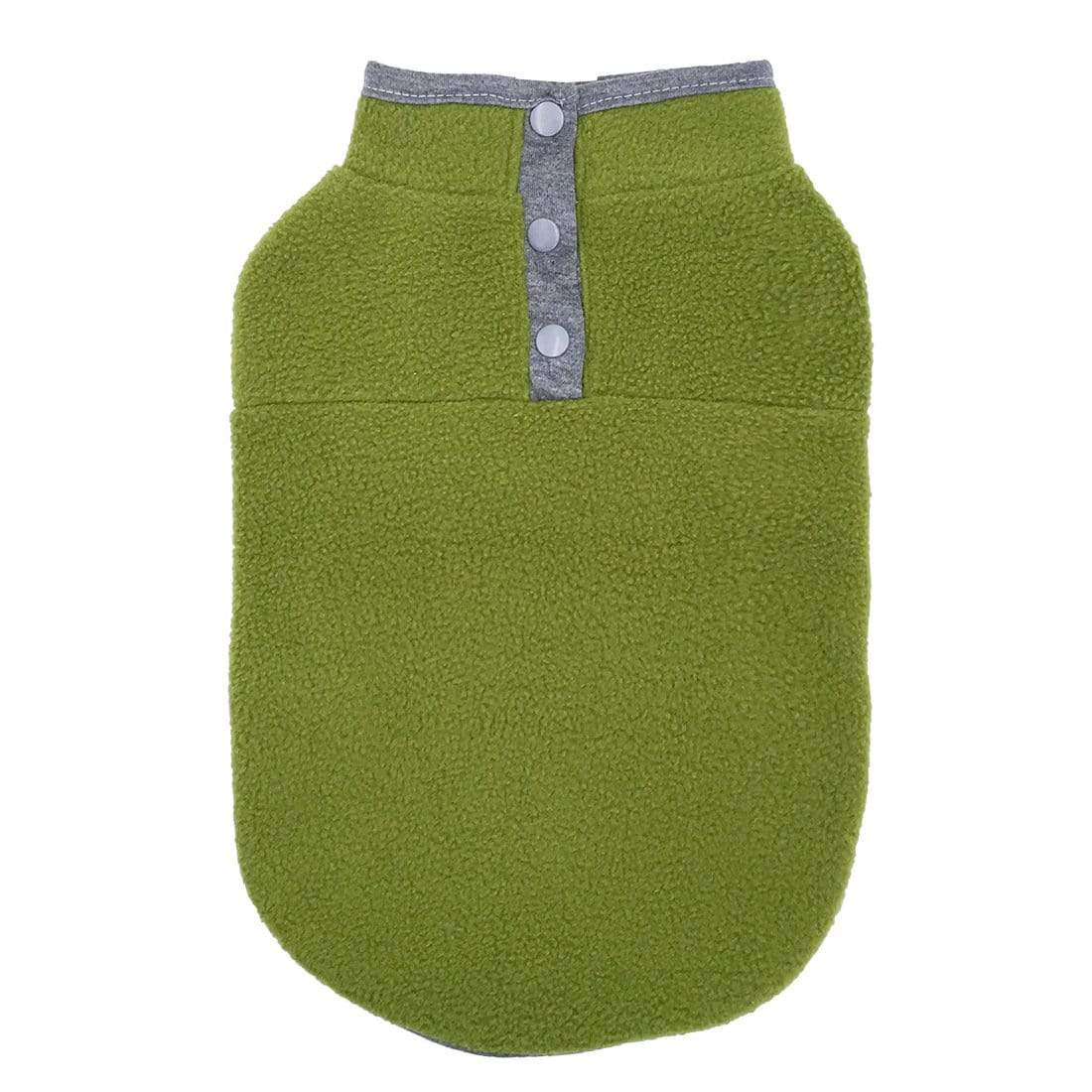 Dogs and Cats Boutique 6 Green / XS Soft Fleece Lightweight Dog Sweater