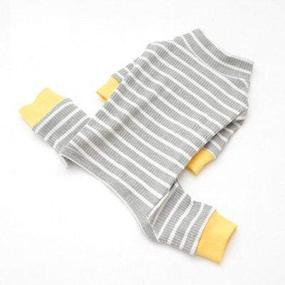 Dogs and Cats Boutique 6 Grey / M Striped Dog Sweater