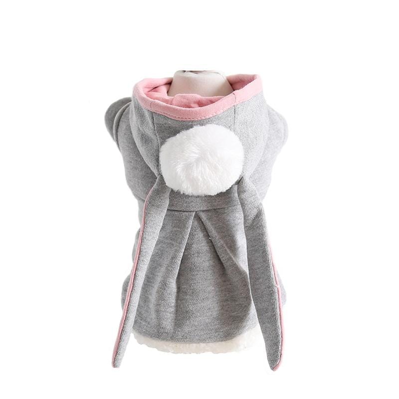 Dogs and Cats Boutique 6 Grey / XS Long Ear Rabbit Dog Sweater