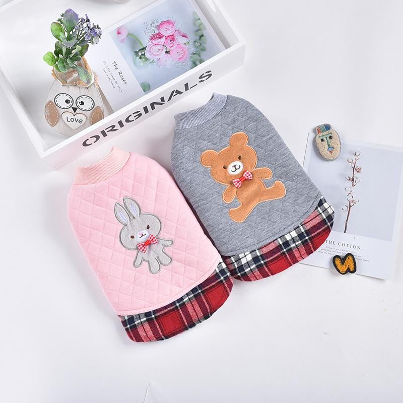 Dogs and Cats Boutique 6 Grr And Purr Two-legged Dog Sweater