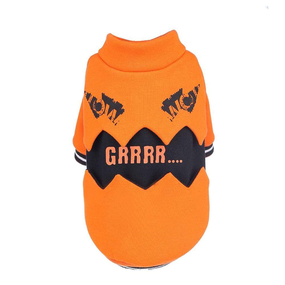 Dogs and Cats Boutique 6 Halloween Pumpkin Pet Sweater