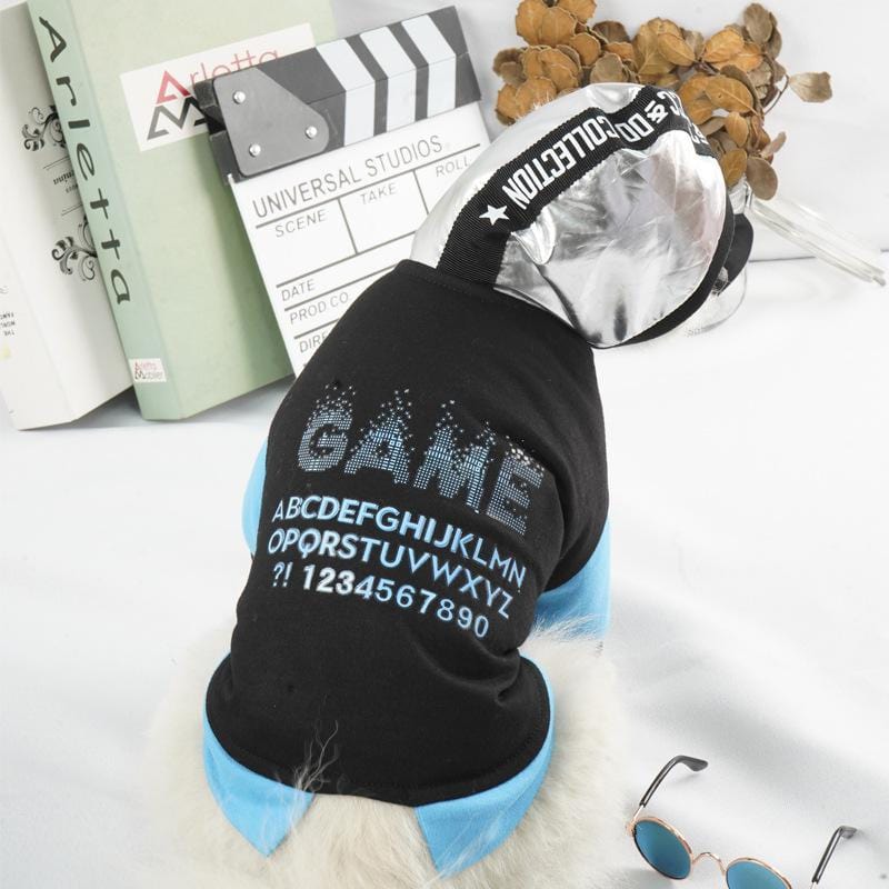 Dogs and Cats Boutique 6 Numbers Game Dog Hooded Sweater