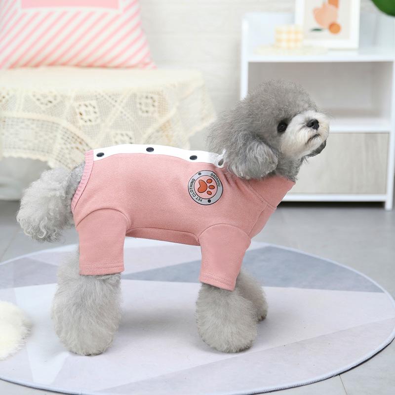 Dogs and Cats Boutique 6 Paw Print Teddy Dog Sweater