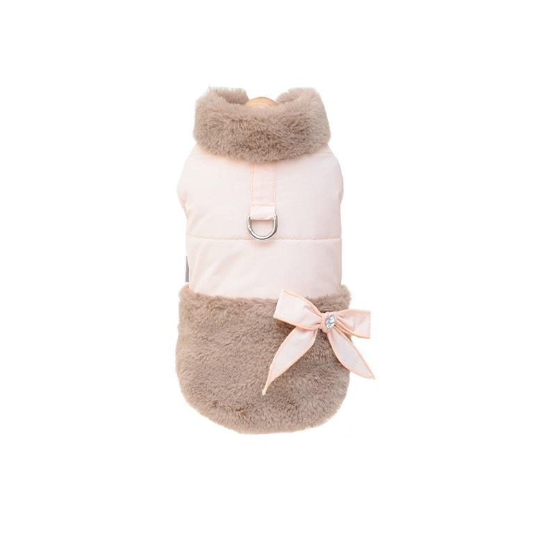 Dogs and Cats Boutique 6 Pink / XL Plushy Autumn And Winter Dog Sweater