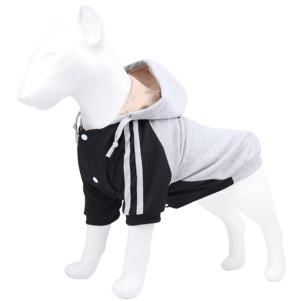 Dogs and Cats Boutique 6 White / S One The Ready Dog Hooded Sweater