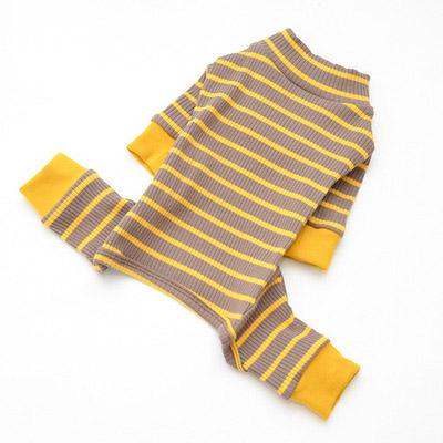 Dogs and Cats Boutique 6 Yellow / S Striped Dog Sweater