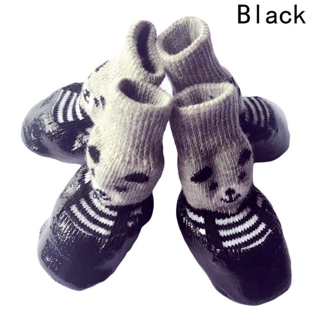 Dogs and Cats Boutique 7 Black / L Anti-dirty Sock Dog Shoes