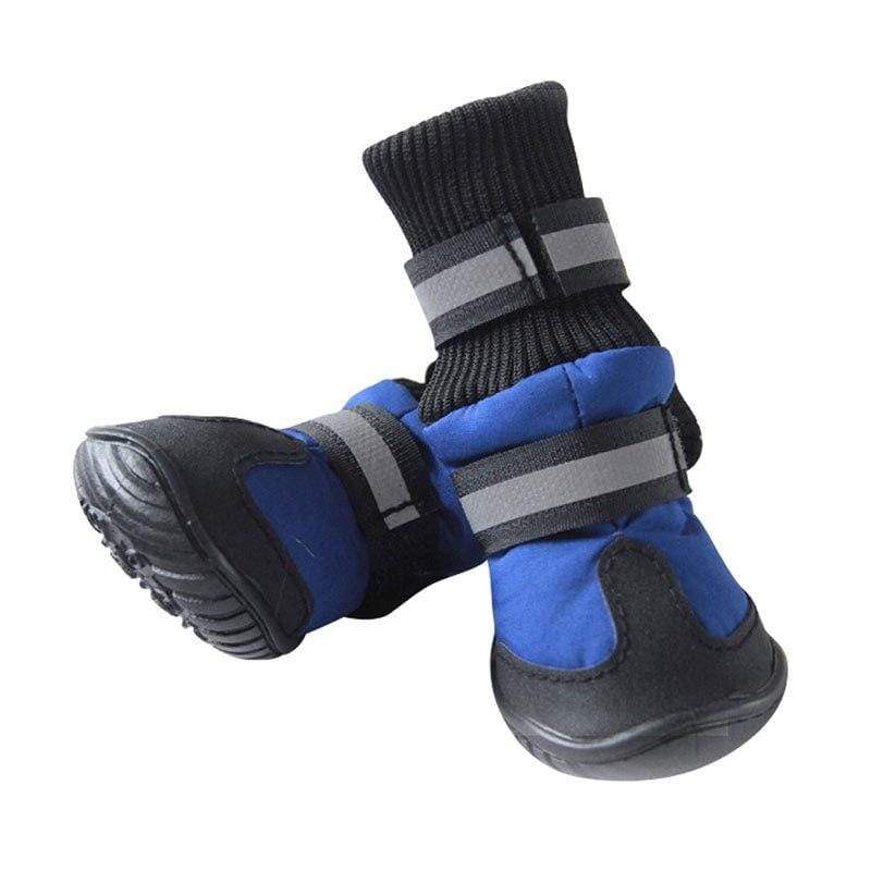 Dogs and Cats Boutique 7 M / Blue Waterproof Cotton Pet Shoes