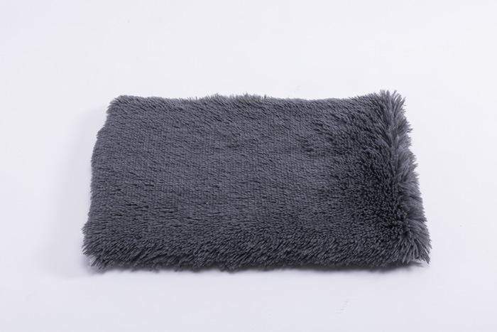 Dogs and Cats Boutique 9 Dark grey / M Plush Square Dog Bed